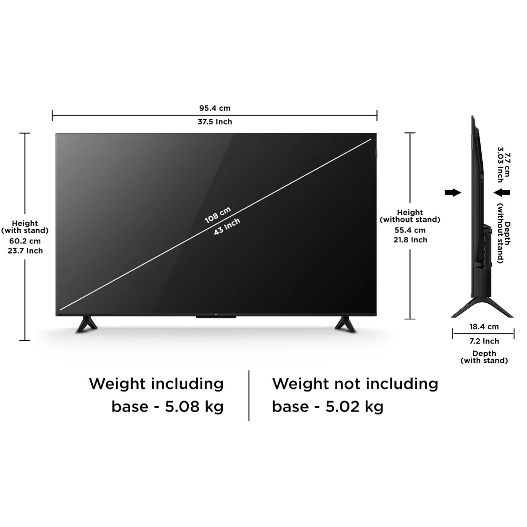 TCL 43" QLED TV – Image 4