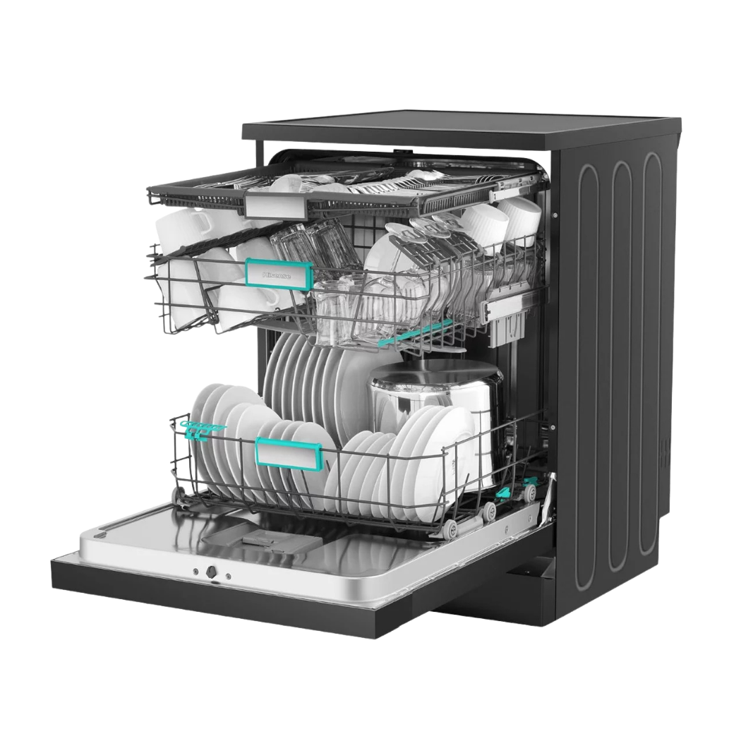 Lave-vaisselle Hisense Inverter Smart Noir 16 couverts – Image 4