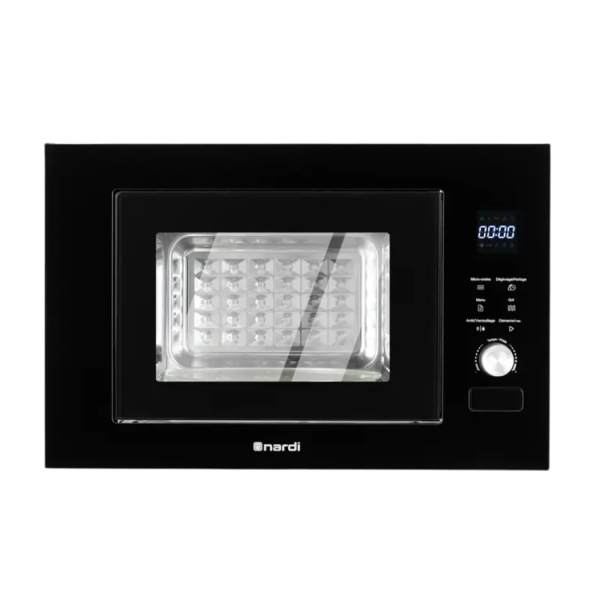 Micro-ondes Encastrable NARDI Combiné Black glass 25L