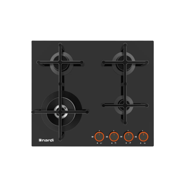 Plaque De Cuisson NARDI 4 Feux Black Glass