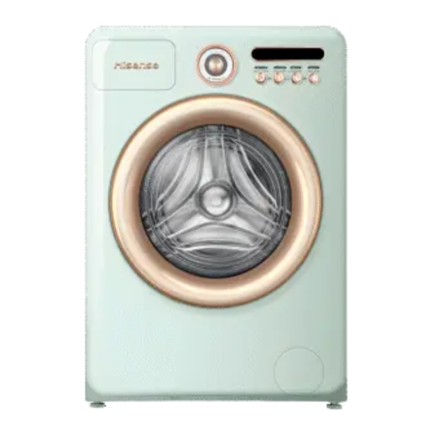Machine à laver Hisense Roman Green 10.5 Kg Lavage 6 Kg Séchage