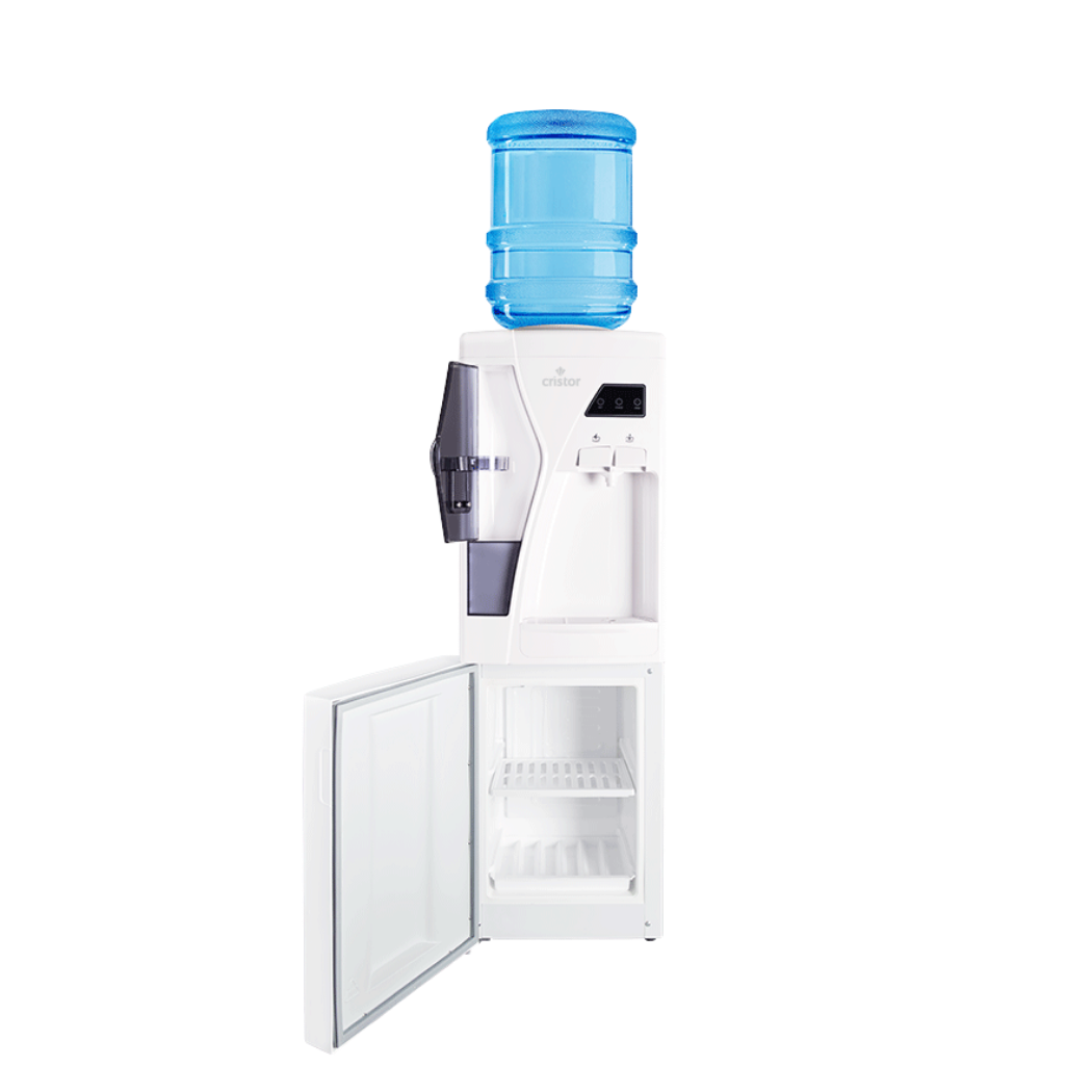Distributeur d’eau CRISTOR – 20 L – Armoire – Blanc – Image 2