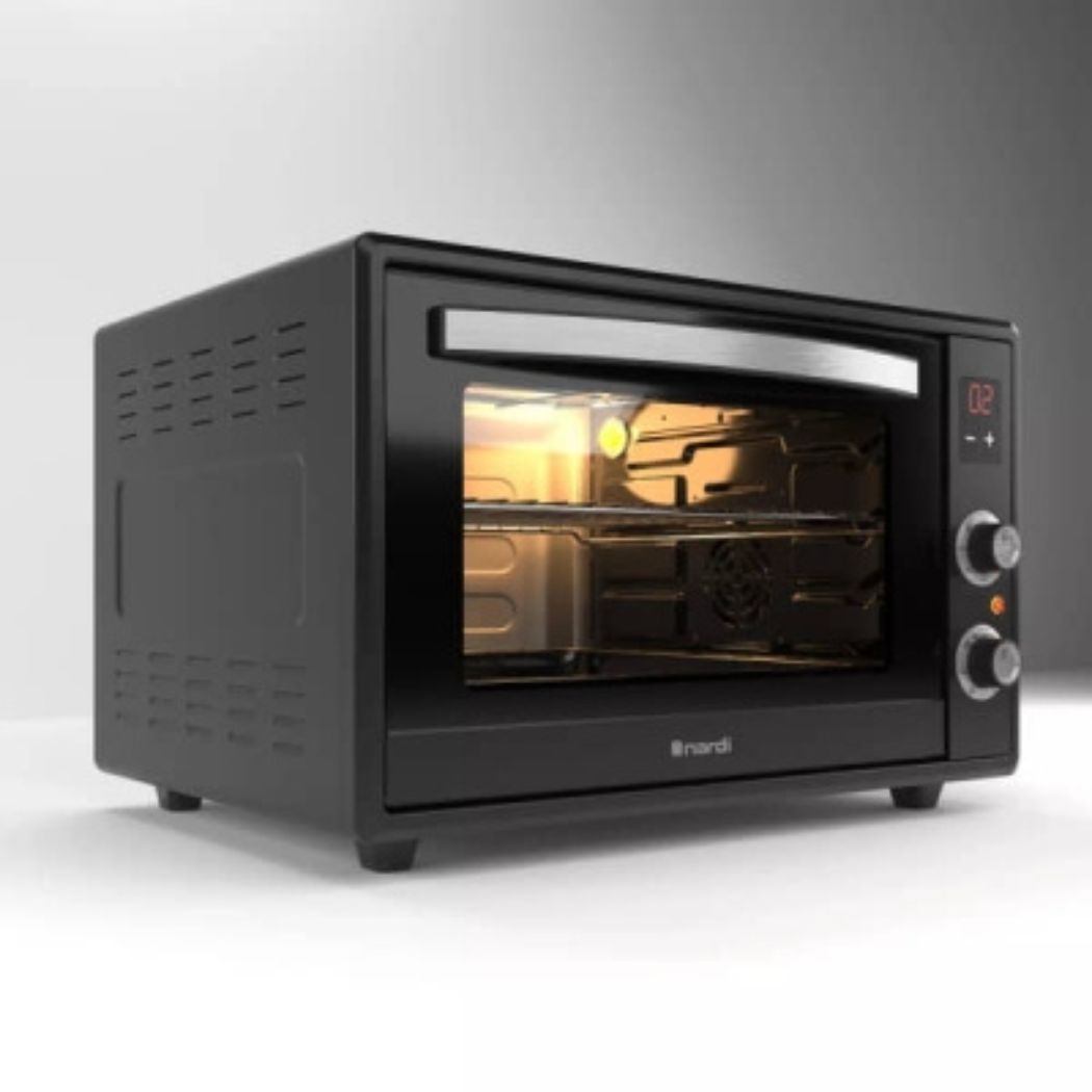 Mini Electric Furnace Nardi — 65 L-6 Functions — Digital, Black - Image 3