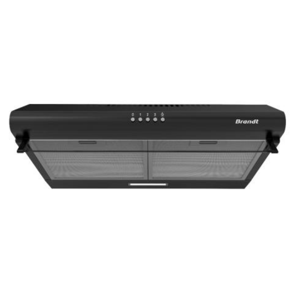 Hotte Casquette Brandt 60 cm Noir – Image 2