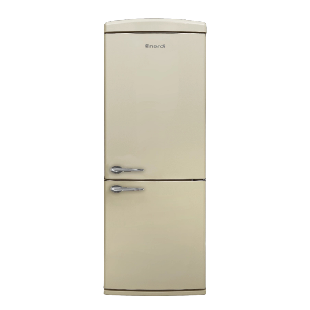 Refrigerator Nardi 510L Combined Retro Design Ivory